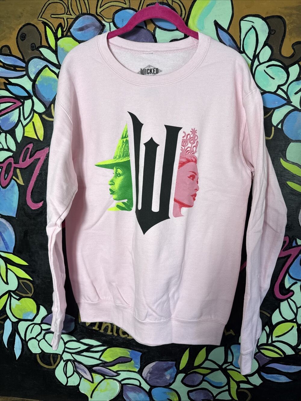 Wicked Sweatshirt, Pink, Small